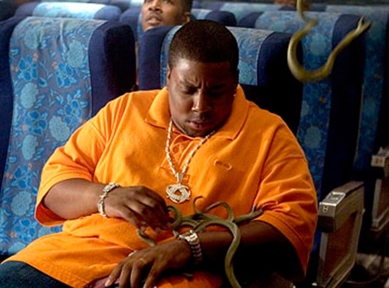 Kenan Thompson in Snakes on a Plane.