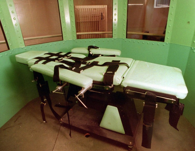 LETHAL INJECTION TABLE
