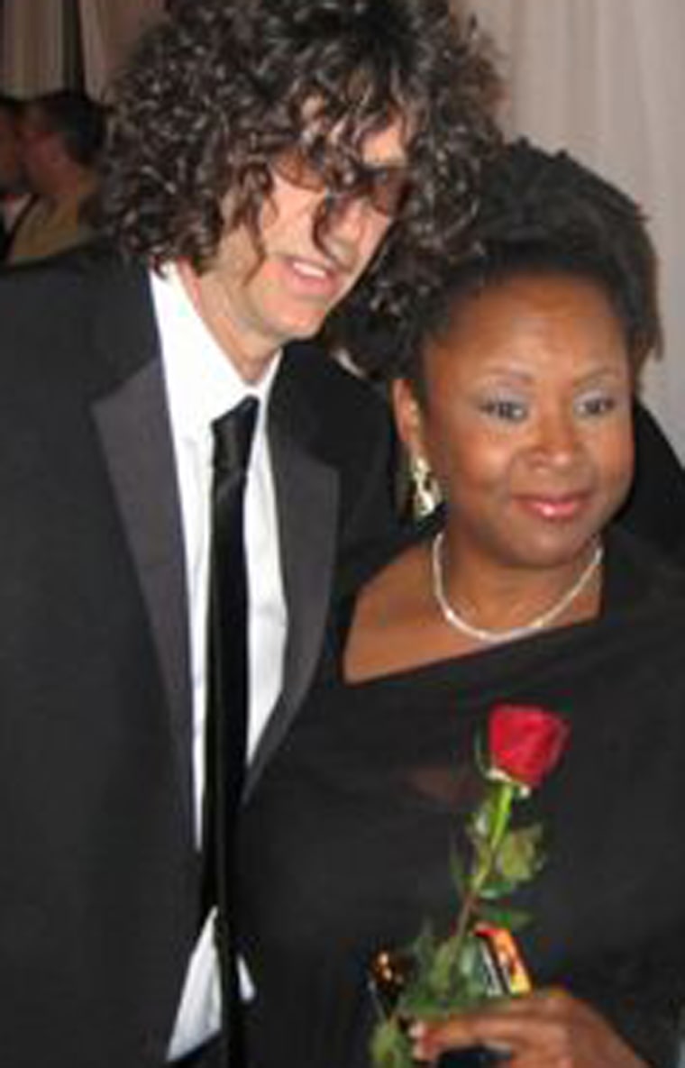 Howard Stern and Robin Ophelia Quivers
