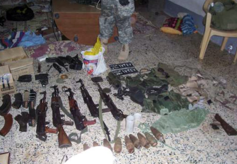 Image: Confiscated weapons