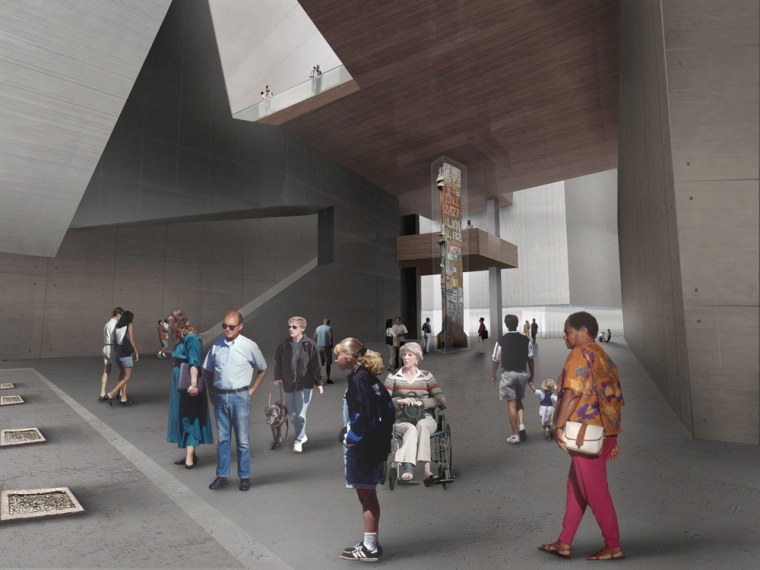 Scaled-down design unveiled for 9/11 memorial