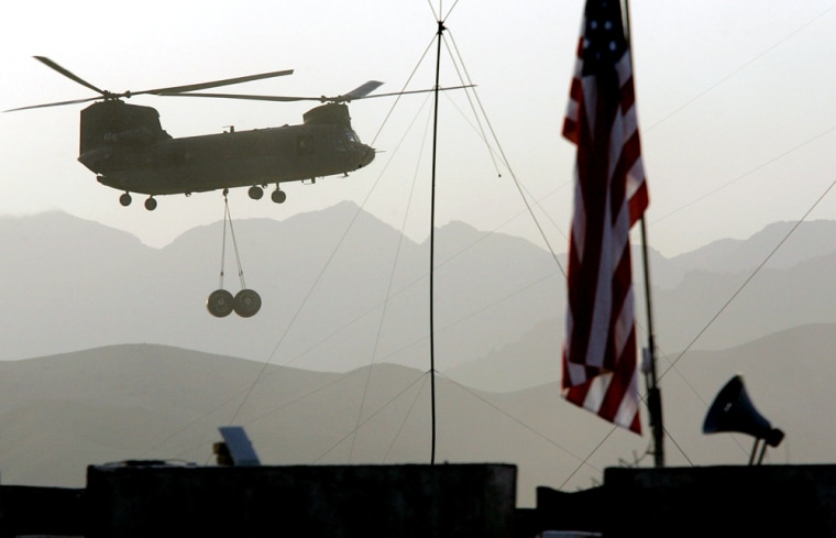 U.S. Forces In Afghanistan On Anti-Taliban Operation Mountain Thrust