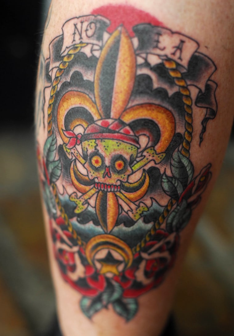 TattooSnob.com - New Orleans Skeleton tattoo by @harringtontattoo at  @spidermurphystattoo in San Rafael, CA #harringtontattoo #spencerharrington  #spidermurphystattoo #sanrafael #california #neworleans #neworleanstattoo  #skeletontattoo | Facebook