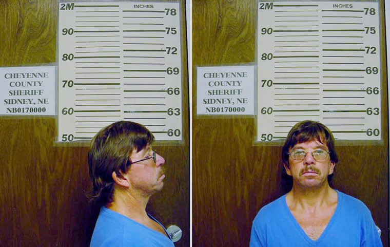 Nebraska Sheriff's office booking photo shows Thompson in 2005