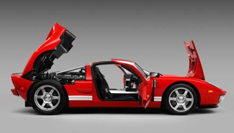 The Ford GT with a base price tag of $153,345 has a a much-admired 550-horsepower V8.