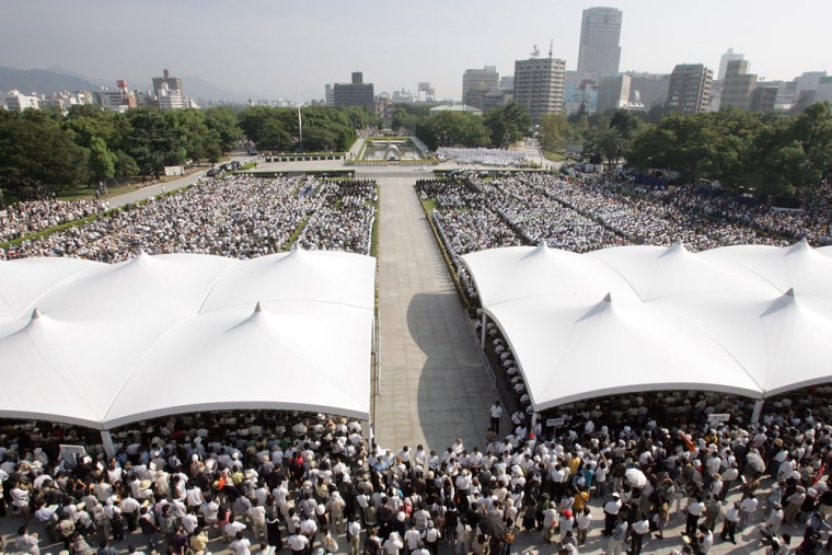 Hiroshima Anniversary Marked In Japan