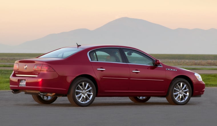 The use of alternative materials for moldings and rubber rain guards helped the Buick Lucerne shed 5 percent of its weight.