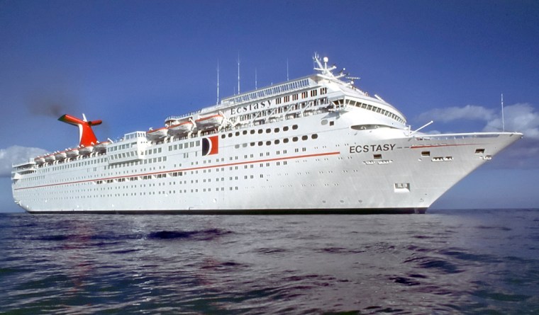 Carnival Cruise Lines' Ecstasy cruises in the Bahamas.