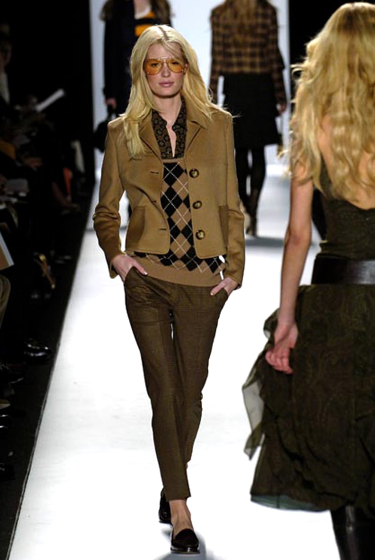NEW YORK fashion week february 2006
MICHAEL KORS
Ready to wear Fall winter 2006_07