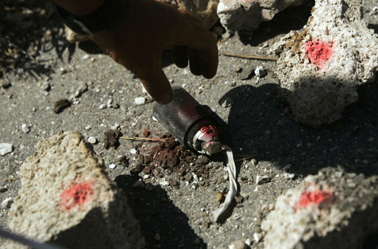 Explosives Teams Search For Unexploded Munitions In Lebanon