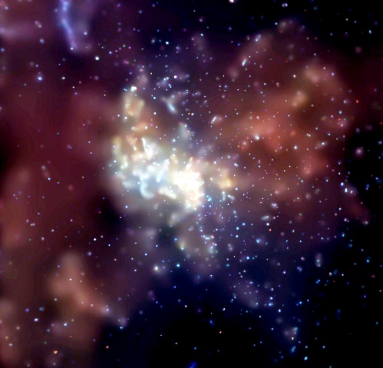 Chandra Captures Image Of Black Hole At The Center Of Our Galaxy