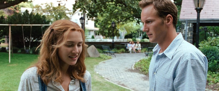 (left to right) Kate Winslet stars as \"Sarah\" and Patrick Wilson stars as \"Brad\"
