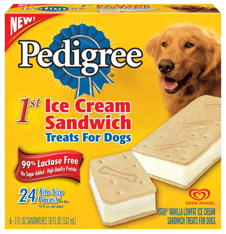 PEDIGREE Brand and Good Humor Introduce the First Ice Cream Sandwich Treats for Mans Best Friend  Frozen Dog Treats are Pawsitively Delicious!