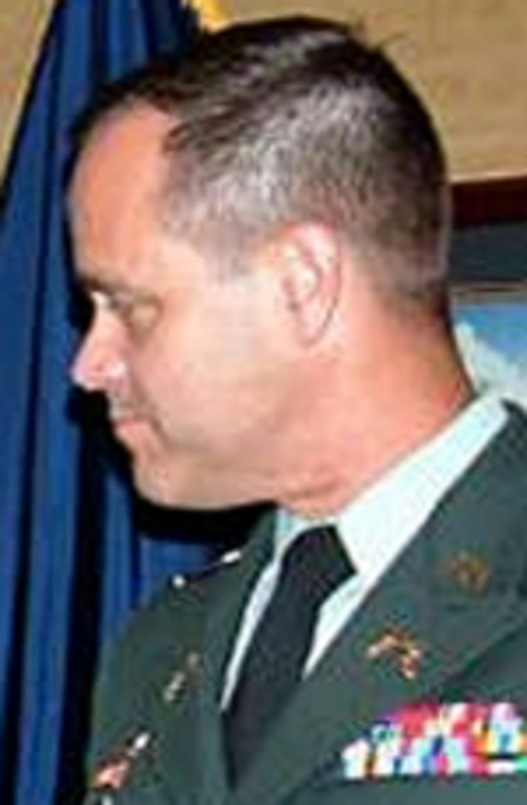 Col. Brittain P. Mallow, commander of the Pentagon's Criminal Investigation Task Force at Guantanamo Bay.
Credit: U.S. Navy