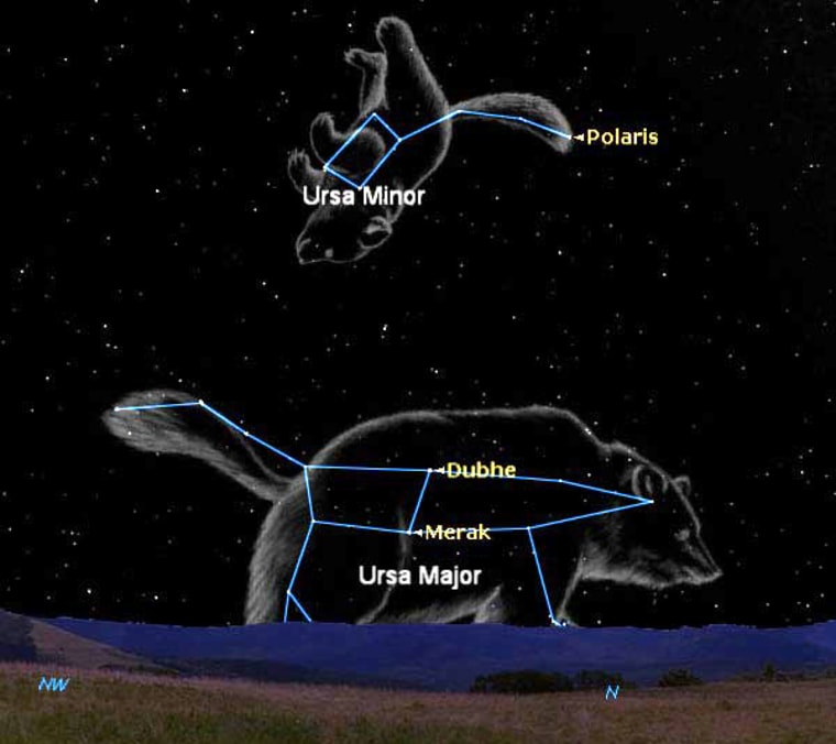 By late December, Ursa Major, or the Great Bear, will be almost completely out of sight as dusk settles. 