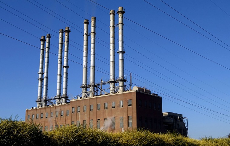 Duke Power, the owner of this power plant in Mount Holley, N.C., and dozens of others, is at the center of a case being heard by the U.S. Supreme Court.