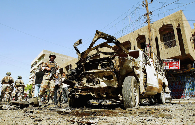 Car Bomb Targets Police Patrol In Baghdad