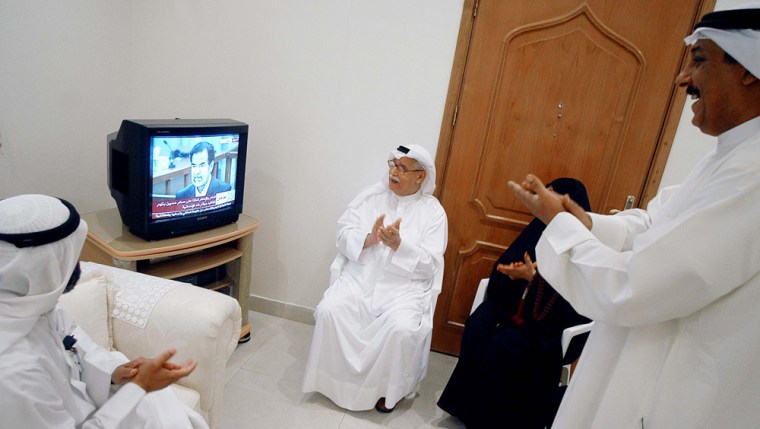 The family of Kuwaiti Abdul Azaaz al-Mes