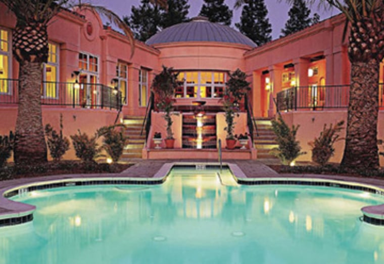 The Fairmont Sonoma Mission Inn in Sonoma, Calif. — a romantic wine country haven — lets spa-goers soak up the therapeutic benefits of natural thermal mineral waters in its picturesque outdoor pools. 