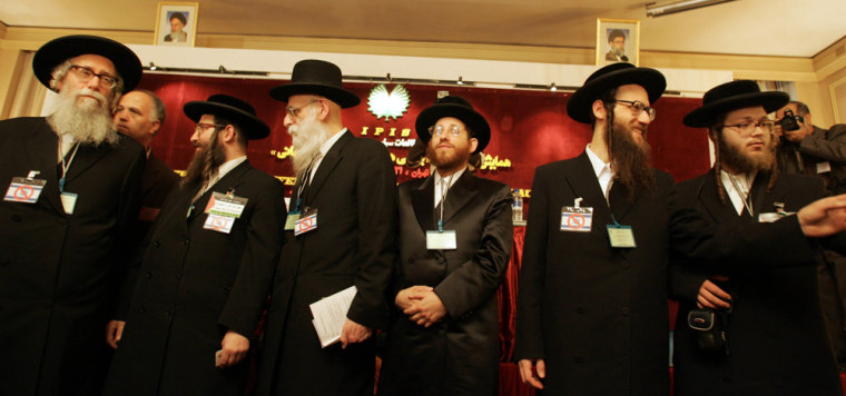Members of Neutrei Karta (Orthodox Jews