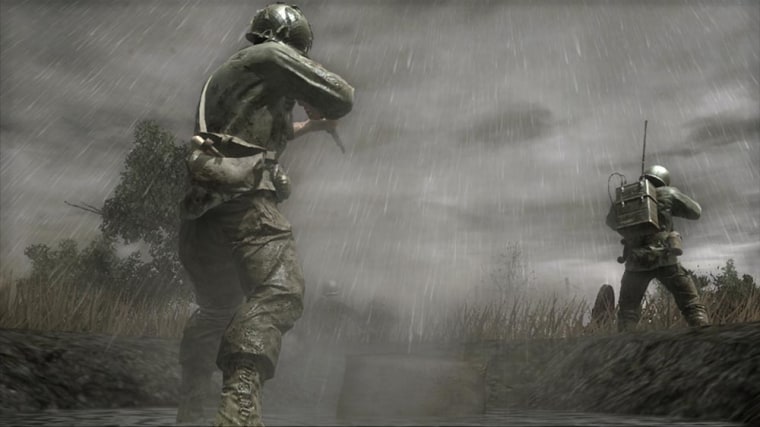 The stunning high-definition visuals of Call of Duty 3" suffer from slight frame-rate issues when played on the PlayStation 3. 