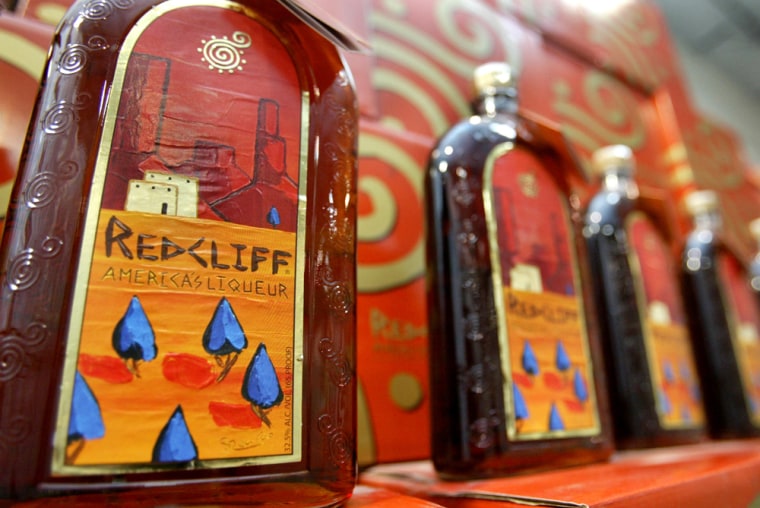 Redcliff is made of a 15-item mix that includes cinnamon, lime, eight-year-old Virgin Islands rum, vermouth, vodka, bourbon bean vanilla, anise and hazelnut.