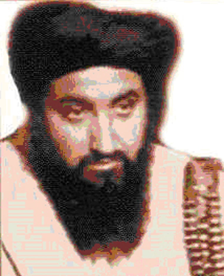 Handout of Taliban's military chief Akhtar Mohammad Osmani
