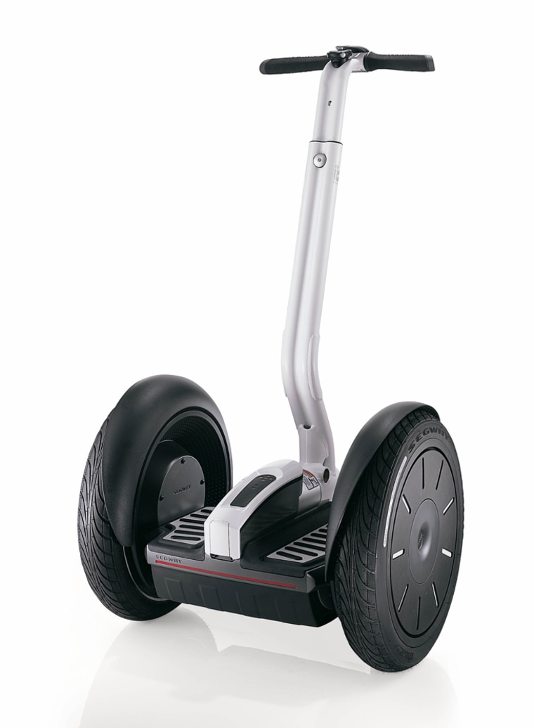 A handout photo shows a second generation Segway scooter