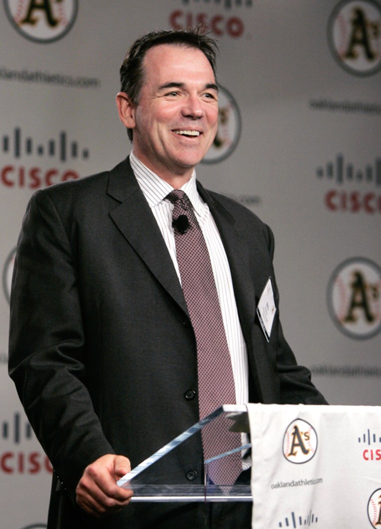 A's Beane joining Oracle boss in boardroom