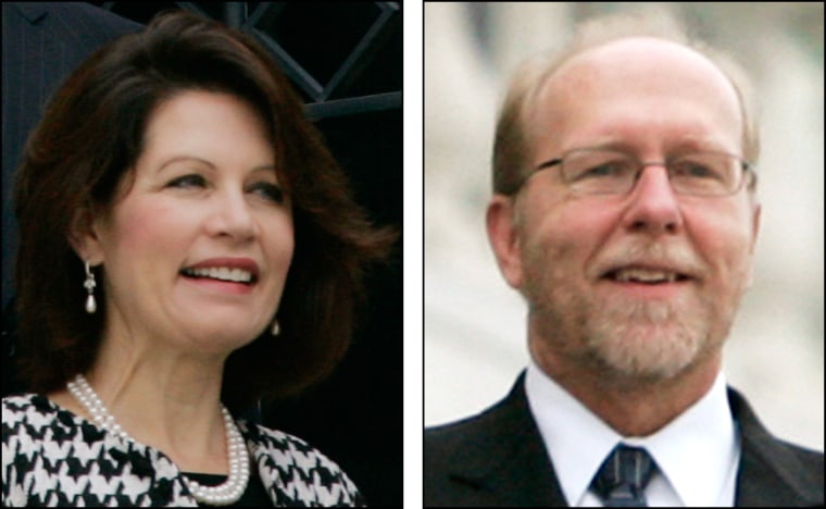 New House members Michele Bachmann of Minnesota and David Loebsack of Iowa