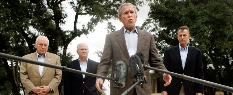 George H. W. Bush, Dick Cheney, Robert Gates, Peter Pace