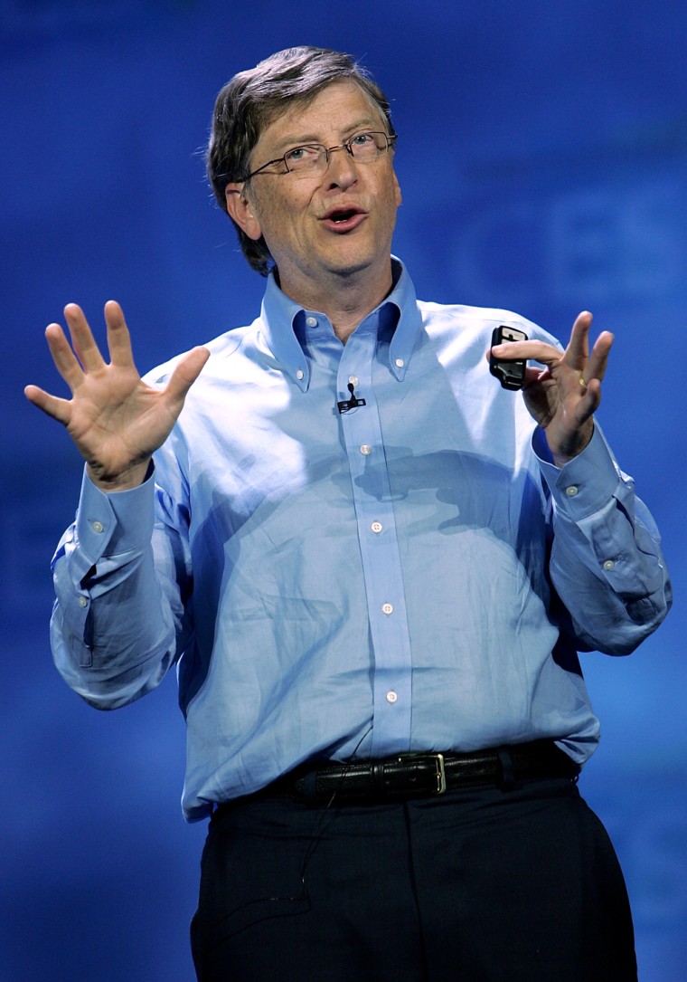 Bill Gates Attends 2007 Consumer Electronics Show