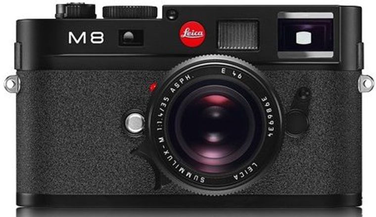 The beautiful, new Leica M8 digital rangefinder camera