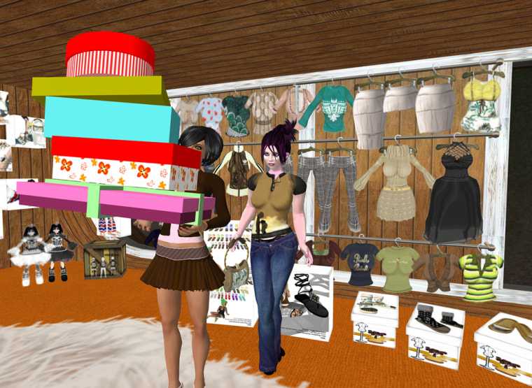Shopping is a popular pastime in the virtual world known as Second Life. IBM has announced plans to build virtual stores for Sears Holdings Corp. and Circuit City Stores Inc. in this growing online environment. More than 2.4 million people worldwide have created characters, called avatars, that live here.