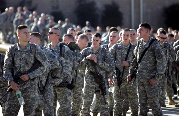 Members Of The 82nd Airborne Deploy To Iraq