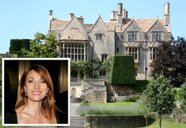 Jane Seymour's recently restored Tudor court is surrounded by 15 acres of manicured lawns, flower gardens, terraces and orchards. 