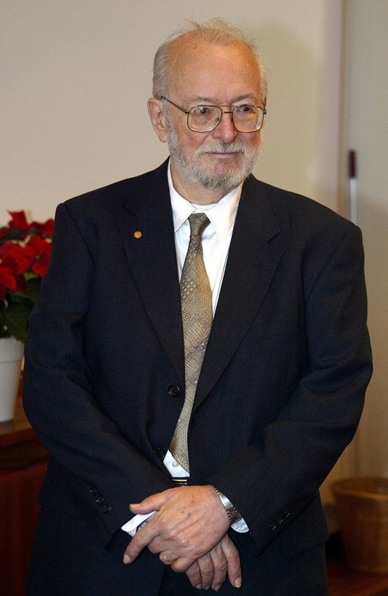 US scientist Paul C. Lauterbur who joint