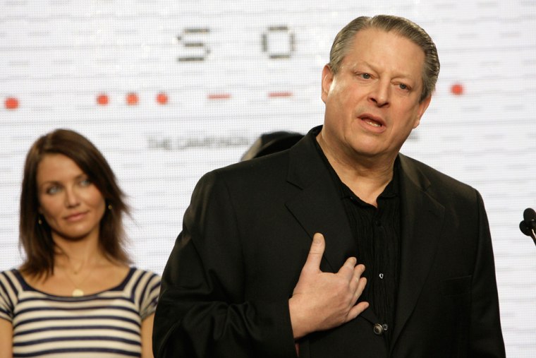 Cameron Diaz, Al Gore