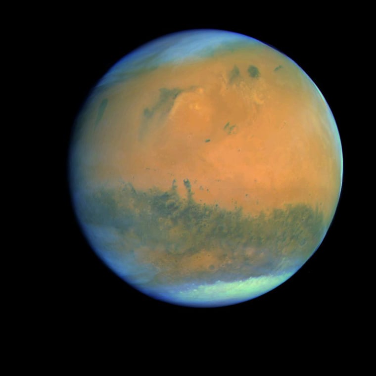 Image: Rosetta view of Mars