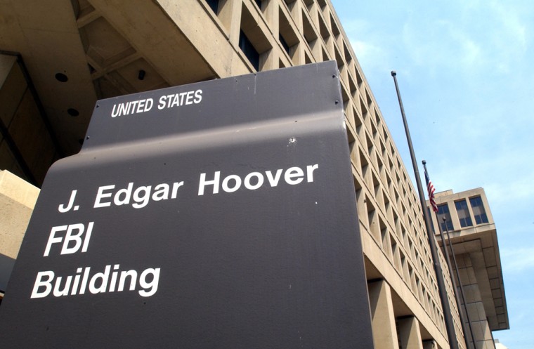 The J. Edgar Hoover FBI Building in Washington, D.C., is shown in a file photo.