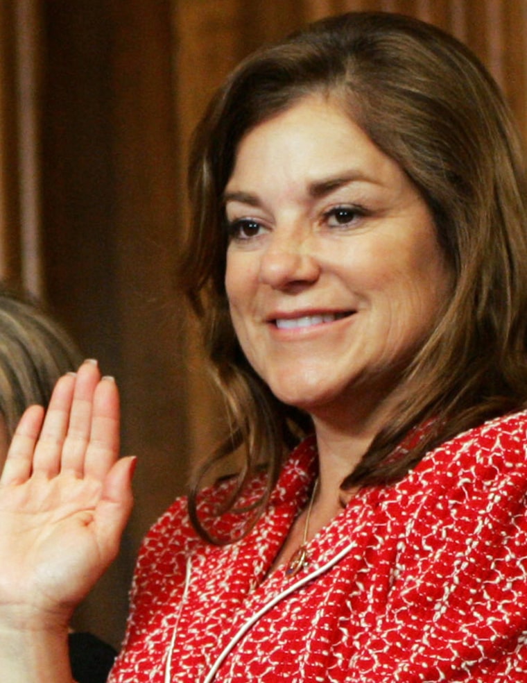 Rep. Loretta Sanchez, D-Calif., and fellow Southern California Democrat Rep. Joe Baca are embroiled in a dispute that has snarled the Congressional Hispanic Caucus.