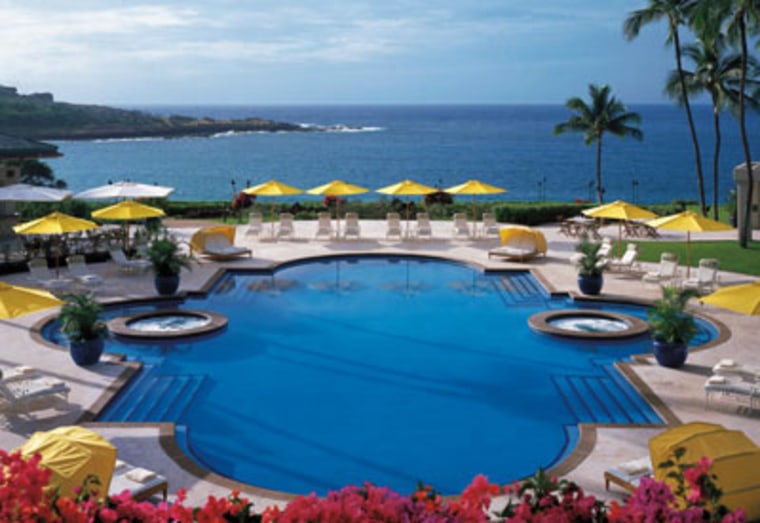 The Four Seasons Resort Lana’i, the Lodge at Koele and Manele Bay is the wedding location of Bill and Melinda Gates.