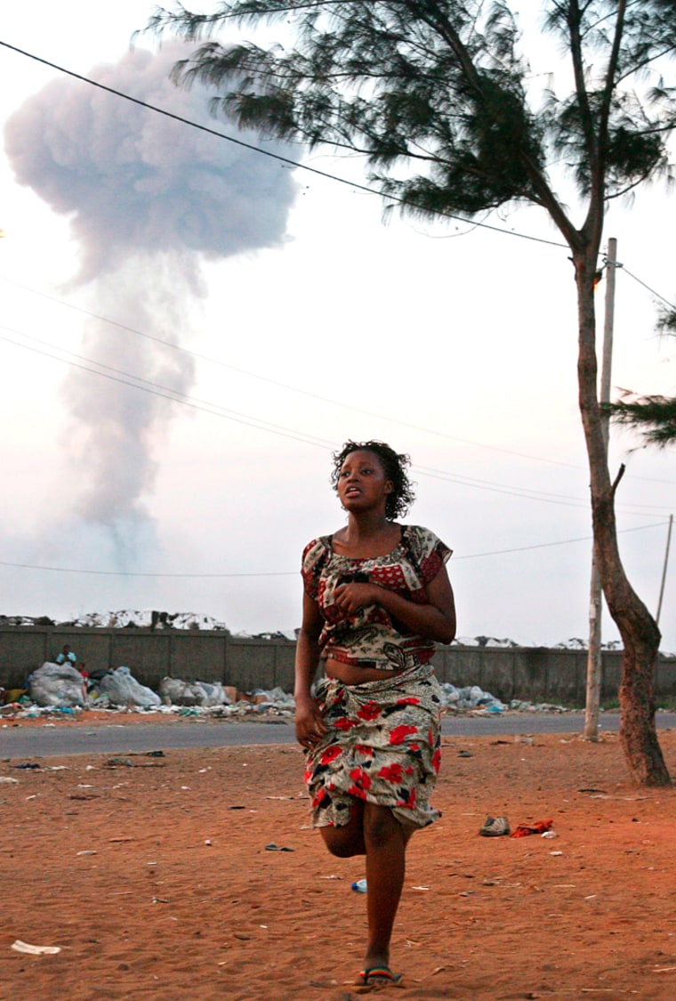 Ammunition depot explodes near Maputo