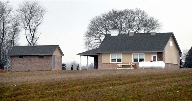 This is the newly constructed schoolhouse built to replace the razed West Nickel Mines Amish School where a gunman killed five students and himself in October 2006.