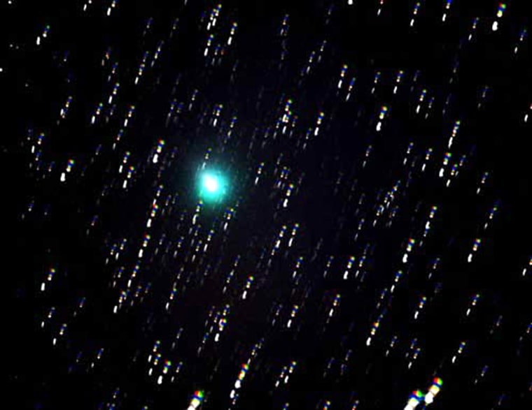 Comet Lovejoy was imaged by earlier this month by John Drummond using a 16-inch telescope at the Possum Observatory in New Zealand.