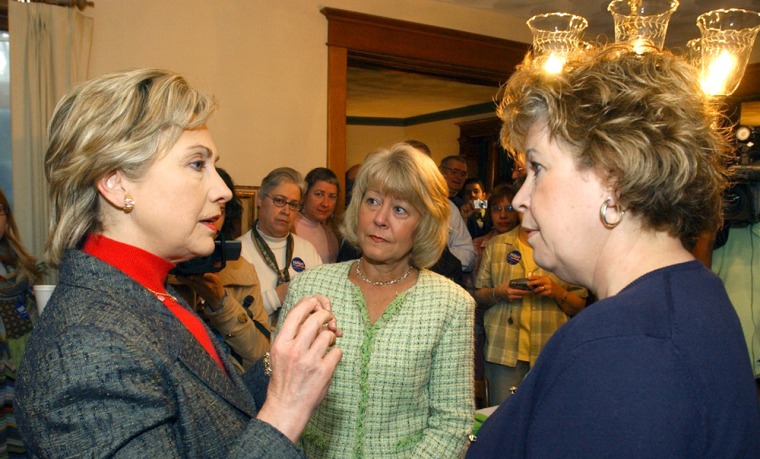 Hillary Clinton, Christie Vilsack, Debbie Batey