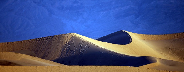 Sand dunes near the village of Stovepipe
