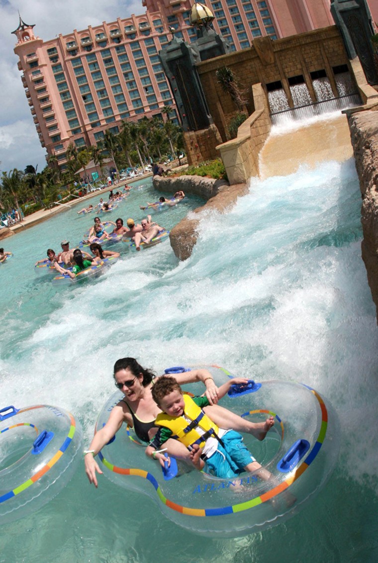 Inside the Atlantis Paradise Island Resort in the Bahamas! 