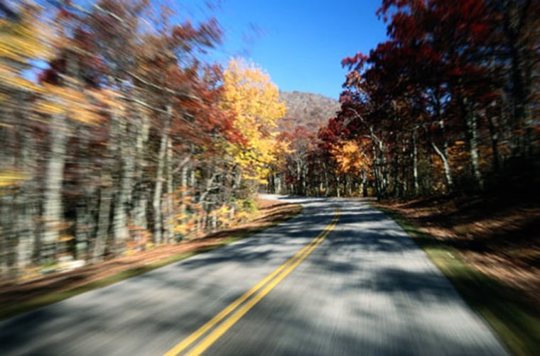 Enjoy a quick spin on the Blue Ridge Parkway. Really, is there any drive, anywhere that’s as sublime, as stately, as gosh-darn gorgeous, with its ever changing panorama of split rail fences, vintage farmhouses, sun speckled woods and dusky cerulean mountains soaring up into the clouds.