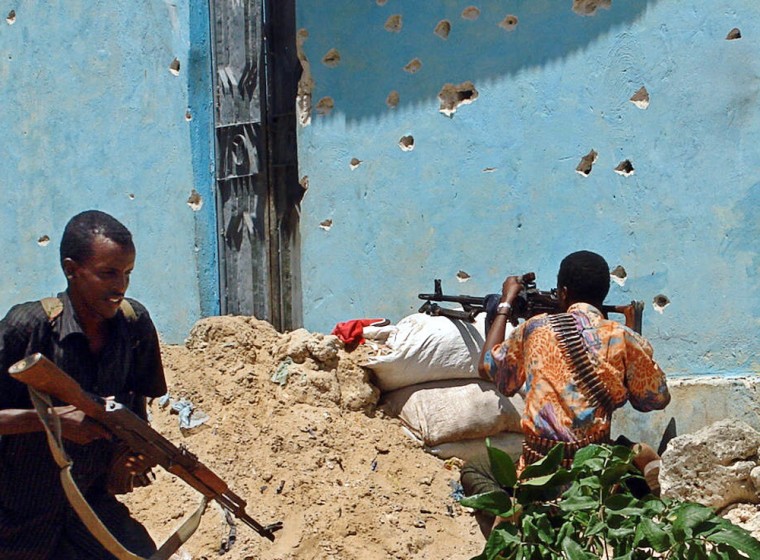 Somali Islamic insurgents fire on Ethiop